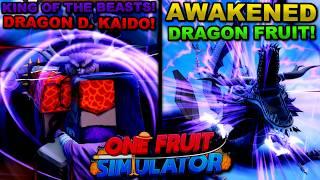 Becoming King Of The Beasts Kaido (Awk Dragon Fruit) In Roblox One Fruit ... Here's What Happened!