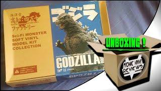 KAIYODO Yuji Sakai GODZILLA 1984 1/400 scale vinyl model kit UNBOXING !