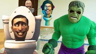 Skibidi toilet VS HULK