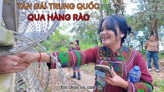 TÁN GÁI XINH TRUNG QUỐC HÀNG RÀO THÉP GAI BIÊN GIỚI, GÁI TRUNG QUỐC CÓ THÂN THIỆN KHÔNG ???