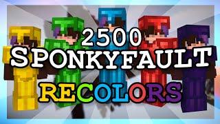 SponkyFault [16x] Recolors Release!