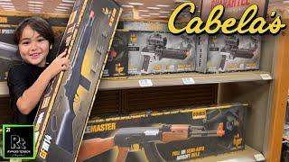 Shopping for Airsoft and a BB Gun at Cabela's