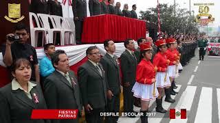 DESFILE INTERNO DE FIESTAS PATRIAS 2017