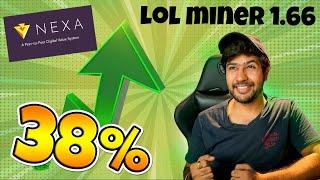 38% More Hashrate on NEXA COIN | Lolminer 1.66