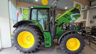 New 2025 John Deere 6155M Tractor | Visual Review