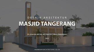 Desain Arsitektur Masjid Tangerang | Desain Masjid Modern