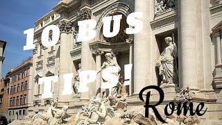 How to ride the buses in Rome:  10 practical tips!