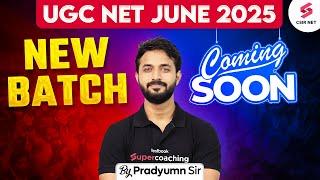 UGC NET June 2025 Preparation | UGC NET 2025 Batch Update | UGC NET 2025 Classes | Pradyumn Sir