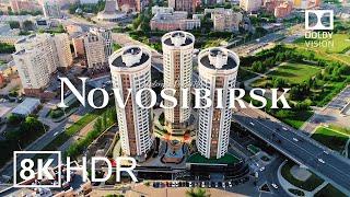Novosibirsk, Russia  in 8K HDR ULTRA HD 60 FPS Dolby Vision™ Drone Video