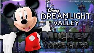 All Mickey Mouse Voice Clips • Disney Dreamlight Valley • All Voice Lines • 2022 (Bret Iwan)