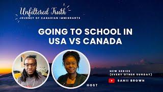 Unfiltered Truth: Going to School in USA vs Canada || Which is easier?