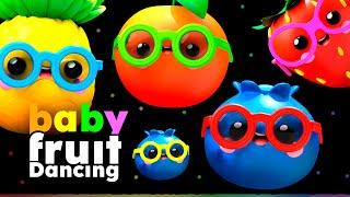 FRUITS DANCING in the SUMMER! ️‍️️  Sensory Video with dance music