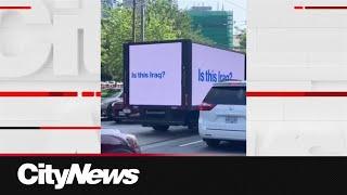 Rebel News admits it owns truck displaying anti-Muslim ads