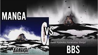 Shunsui Kyōraku Bankai | Bleach brave souls Vs Manga