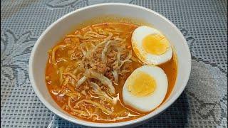 Ilocos Miki Noodle Soup Recipe (Ilocano Recipe) | Daphne Channel
