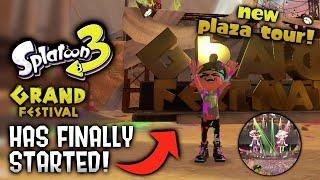 Grand Festival FINALLY HERE! New Plaza Tour - Splatoon 3