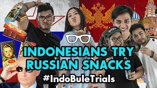 #IndoBuleTrials: Indonesians Try Russian Food (feat. Bhakti Perkasa)