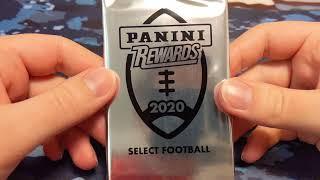 2020 SELECT FOOTBALL COSMIC PANINI REWARDS PACK! BEAUTIFUL CARDS!