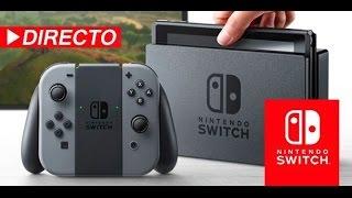 DIRECTO conferencia NINTENDO SWITCH Completa y en Español | MERISTATION