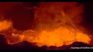 Incredible drone footage of Iceland's Bardarbunga volcano