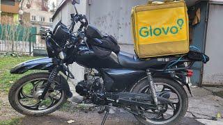 ДОСТАВКА Glovo на АЛЬФІ в Тернополі. ЗДУВАЄ ВІТЕР