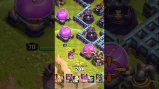 What a combo Clash of clans Youtube shorts video #clasher #coco