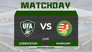 Uzbekistan vs Hungary | U17 control match | Livestream