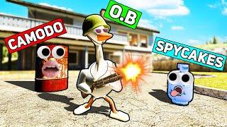 Goose Invites WEIRD Friends to His House?! (Gmod Prop Hunt)