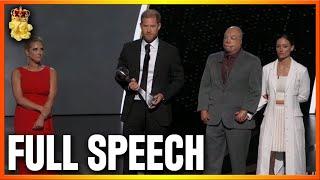 DISGUSTING! Prince Harry & Disney GASLIGHT America With Full ESPYS Award Speech on ABC