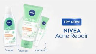 Get visibly clearer skin in 7 days with NEW NIVEA Acne Repair!