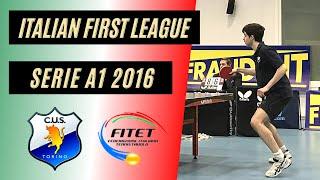 ANTISPIN vs PRO TABLE TENNIS PLAYERS - SERIE A1 - AMATEUR EXPERIENCE IN THE ITALIAN TOP LEAGUE