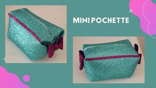 Cose utili: tutorial mini pochette fai da te. Realizzazioni a mano. DIY