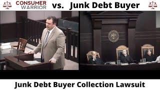 Consumer Warrior v. Junk Debt Buyer (Debt Collection Lawsuit)