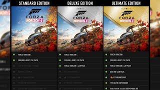 WHICH FORZA HORIZON 4 EDITION SHOULD YOU BUY? (CAR PASS,HOUSES,SIZE,EXPANSION PASS,VIP)