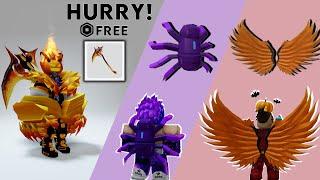 HURRY! 15+ FREE ITEM UGC ON ROBLOX ITEMS! 🟣🟠 (2024)