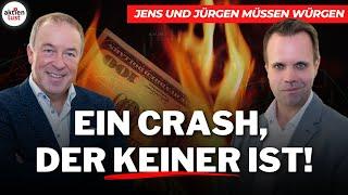 Jens und Jürgen müssen würgen: Ein Crash, der keiner ist!