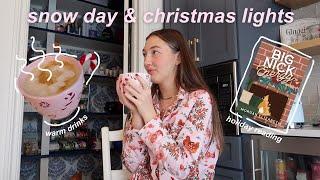 spend a snow day with me | vlogmas day 12