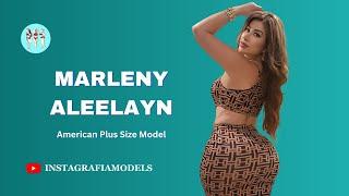 Marleny Aleelayn | American Plus Size Curvy Model | LA MAESTRA | Bio, Wiki, Career & Lifestyle