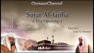 1  Surat Al fatiha with audio english translation Sheikh Sudais & Shuraim
