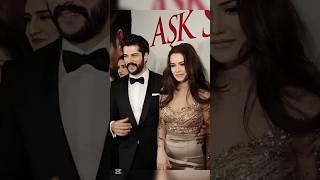 Burak Ozcivit with beautiful wife Fahriye Evcen #short #burakozcivit #fahriyeevcen #shorts