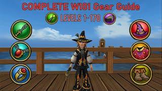 Wizard101: COMPLETE Level 1-170 Gear Guide (Quick) (Max Level)