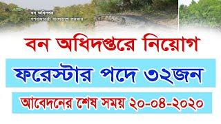 Forest department job circular 2020 All Creative BD বন অধিদপ্তর নিয়োগ বিজ্ঞপ্তি