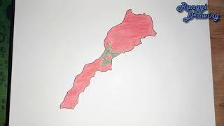 How to Draw Map of Morocco