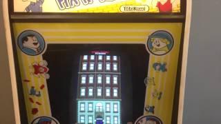 Fix It Felix Jr arcade cabinet at home