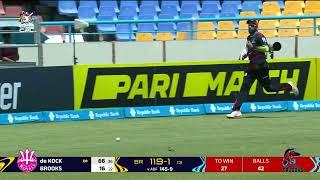 Imad Wasim's Interesting Effort to Save Mohammad Amir Boundary! | CPL 2024