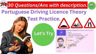 Driving Theory Test  Preparation Portugal ( पोर्तुगल गाडी लाइसेन्स) #betalfanepal#bhashachautari