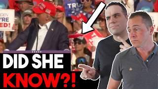 DID THIS WOMAN KNOW?! Military Body Language Expert Reacts to Suspicious Woman at Trump Rally!