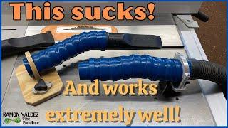 Vacuum Hose Holder - Magnetic or clamp in place, easy to make and super useful!