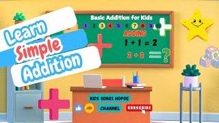 Learn Numbers, Addition & More! | Basic Numbers Song for Kids | Learn Math with Music