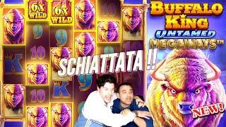 SCHIATTATA!!NUOVA BUFFALO KING UNTAMED MEGAWAYS PRAGMATIC SLOT ONLINE BIG WIN